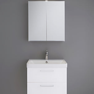 Macro Design CROWN Speilskap T-belysning med 2 dør