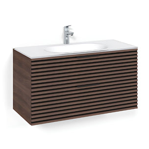 Macro Design CROWN Stripe Servantskap 2-skuff med Glasservant