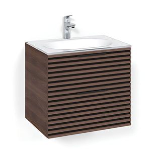 Macro Design CROWN Stripe Servantskap 2-skuff med Glasservant
