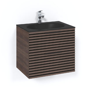 Macro Design CROWN Stripe Servantskap 2-skuff med Glasservant