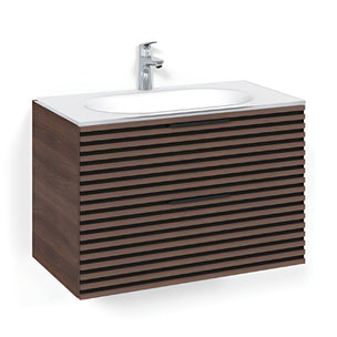Macro Design CROWN Stripe Servantskap 2-skuff med Glasservant
