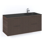 Macro Design CROWN Stripe Servantskap 4-skuff med Venstre Glasservant 120cm