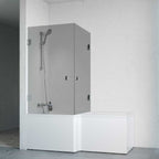 Macro Design Divine Badekar med Grace Dusjvegger Venstre