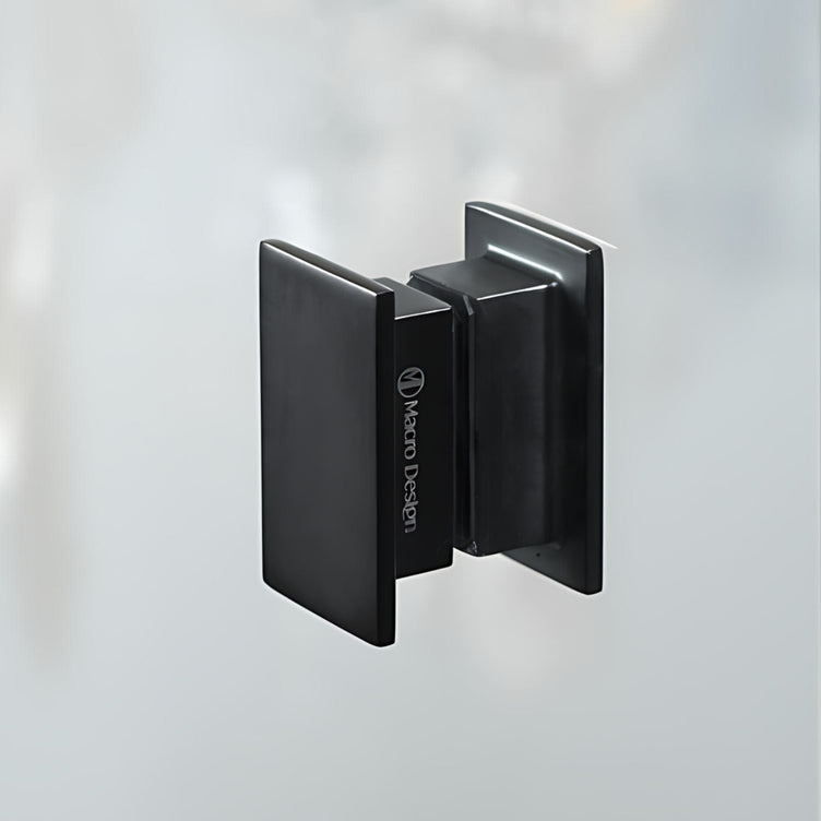 Macro Design Empire Nisjedusj Swing Briljant linjeglass med svart matt profil