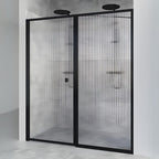 Macro Design Empire Nisjedusj Swing Briljant linjeglass med svart matt profil
