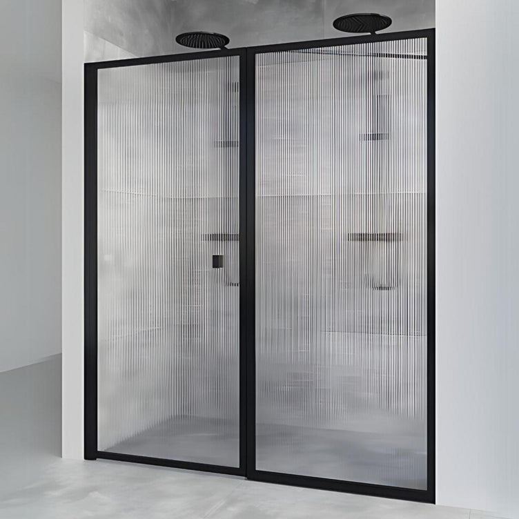 Macro Design Empire Nisjedusj Swing Briljant linjeglass med svart matt profil