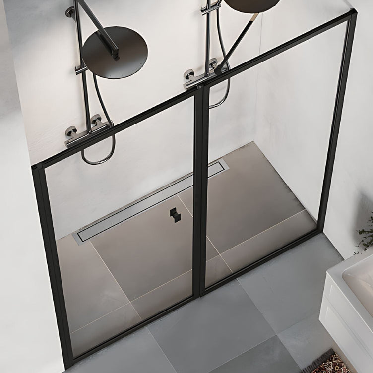 Macro Design Empire Nisjedusj Swing med Svart matt profil