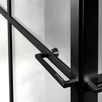 Macro Design Empire Nisjedusj Swing med Svart matt profil
