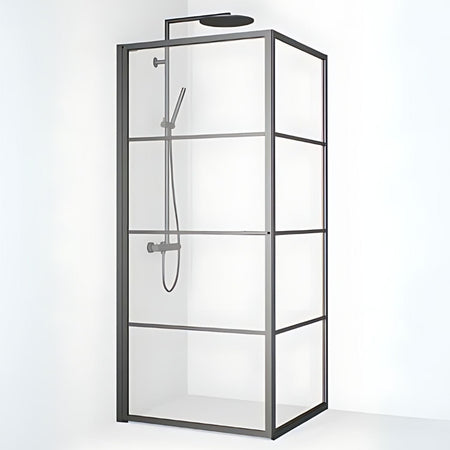 Macro Design Empire Swing Dusjhjørne med Gunmetal profil