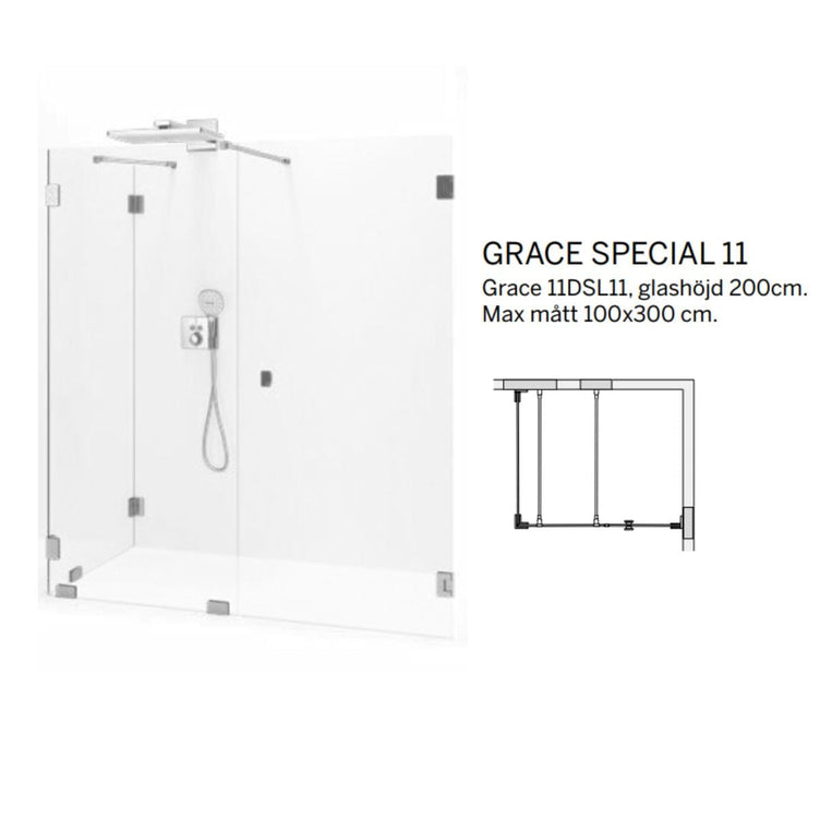 Macro Design Grace Dusjhjørne Spesial 11 Måltilpasset