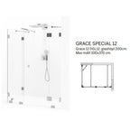 Macro Design Grace Dusjhjørne Spesial 12 Måltilpasset