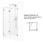 Macro Design Grace Dusjhjørne Spesial 15 Måltilpasset
