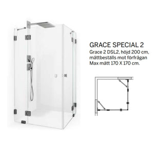 Macro Design Grace Dusjhjørne Spesial 2 Måltilpasset