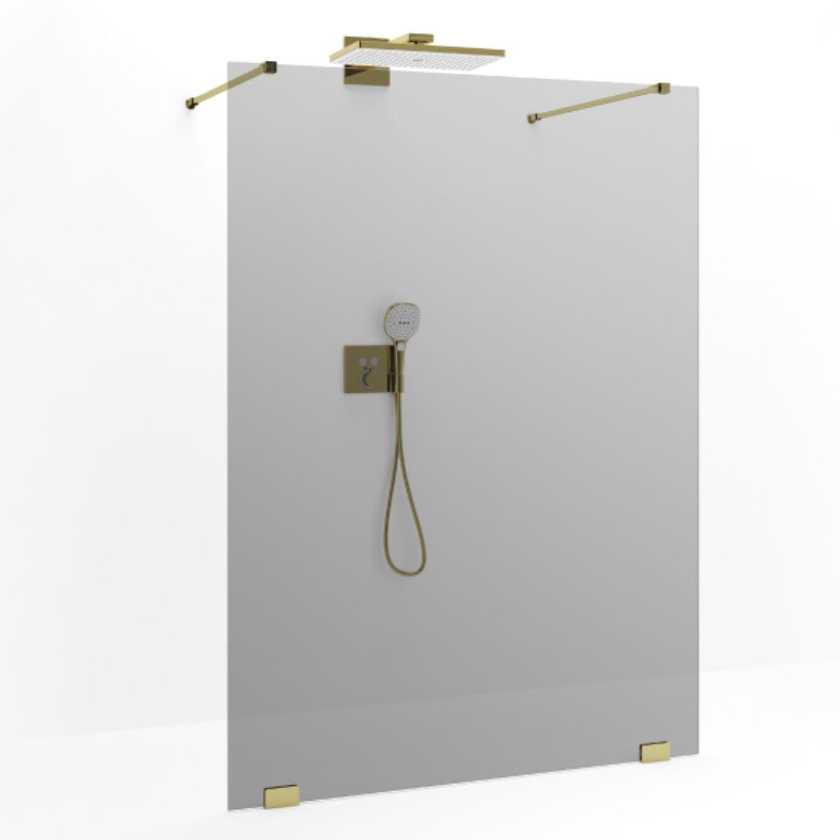 Macro Design Grace Dusjvegg Walk In Shower B120-140cm Macro Design Dusjvegg
