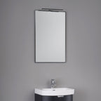 Macro Design T-LED firkantet speil med lys (ramme)