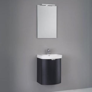 Macro Design T-LED firkantet speil med lys (ramme)
