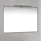 Macro Design T-LED firkantet speil med lys (ramme)