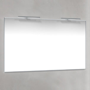 Macro Design T-LED firkantet speil med lys (ramme)