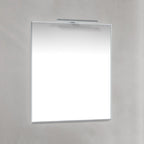 Macro Design T-LED firkantet speil med lys (ramme)