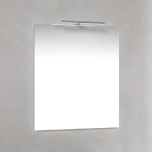 Macro Design T-LED firkantet speil med lys (topplys)