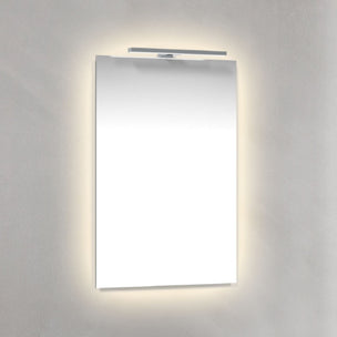 Macro Design AMBILIGHT T-LED firkantet speil med lys (topp/baklys)
