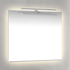 Macro Design AMBILIGHT T-LED firkantet speil med lys (topp/baklys)