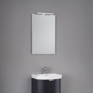 Macro Design AMBILIGHT T-LED firkantet speil med lys (topp/baklys)