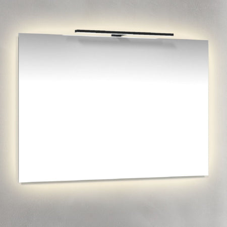 Macro Design AMBILIGHT T-LED firkantet speil med lys (topp/baklys)
