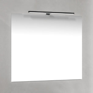 Macro Design T-LED firkantet speil med lys (topplys)