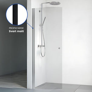 Macro Design SPIRIT Dusjdør Rund med håndtak
