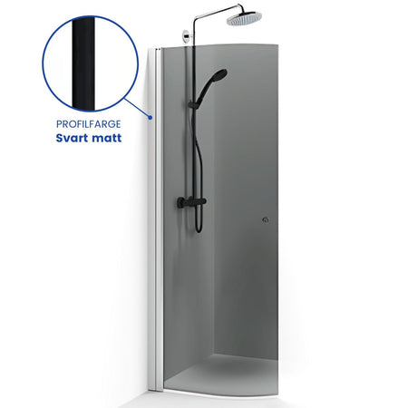 Macro Design SPIRIT Dusjdør Rund med håndtak