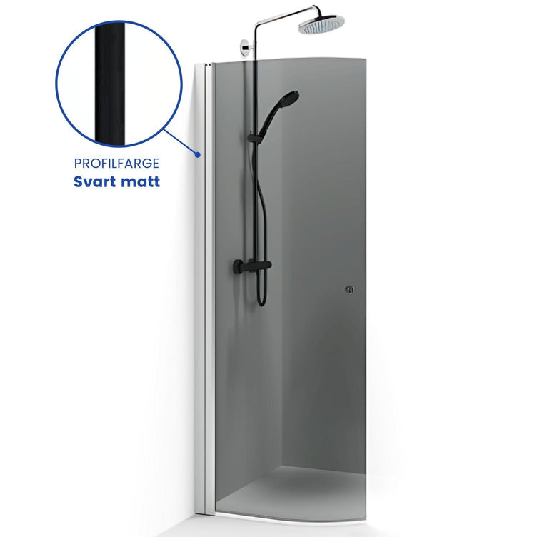 Macro Design SPIRIT Dusjdør Rund med håndtak