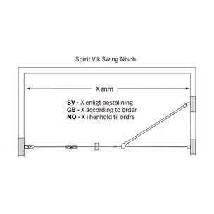 Macro Design SPIRIT Nisjedusj Vik Swing med hullgrep