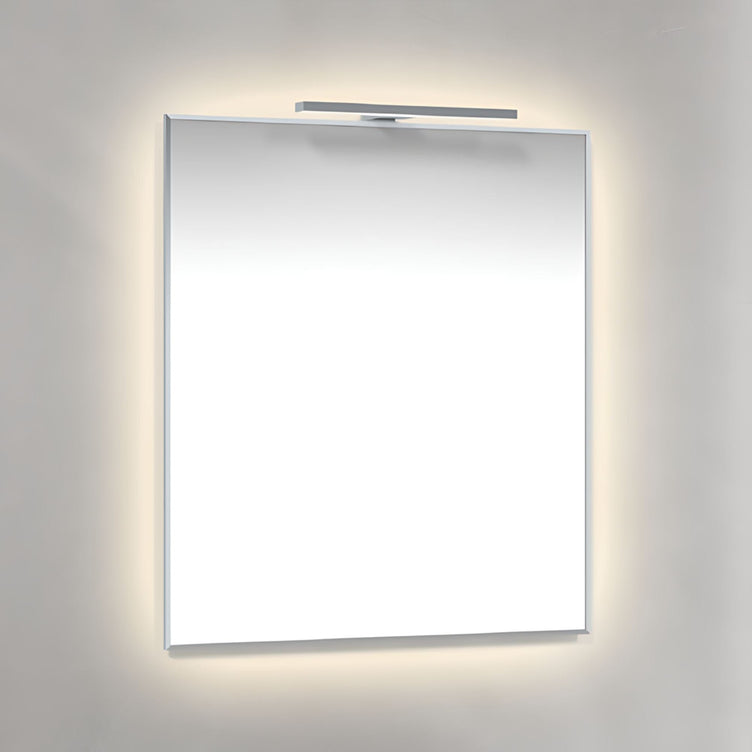 Macro Design AMBILIGHT T-LED firkantet speil med lys (krom ramme)