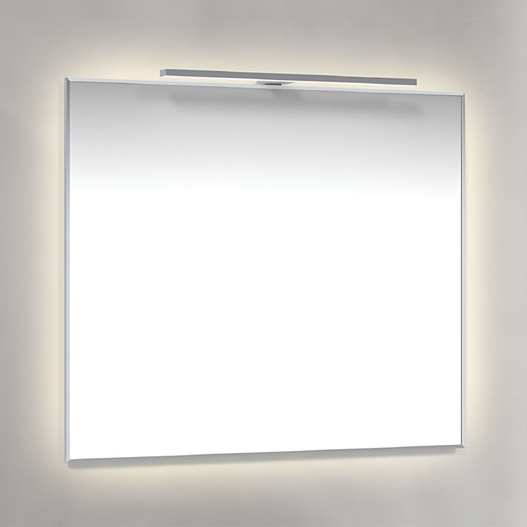 Macro Design AMBILIGHT T-LED firkantet speil med lys (krom ramme)