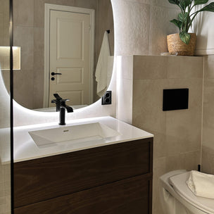 Macro Design VEGA AMBILIGHT buet speil med lys (backlight)
