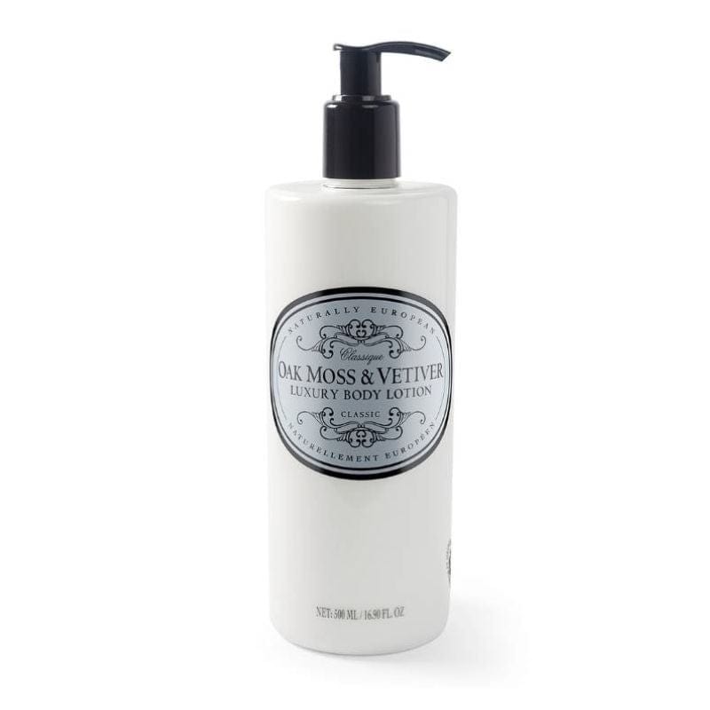 Naturally European Kroppslotion 500ml Oak Moss & Vetiver Terrigeno Hudpleie TER-NE91739