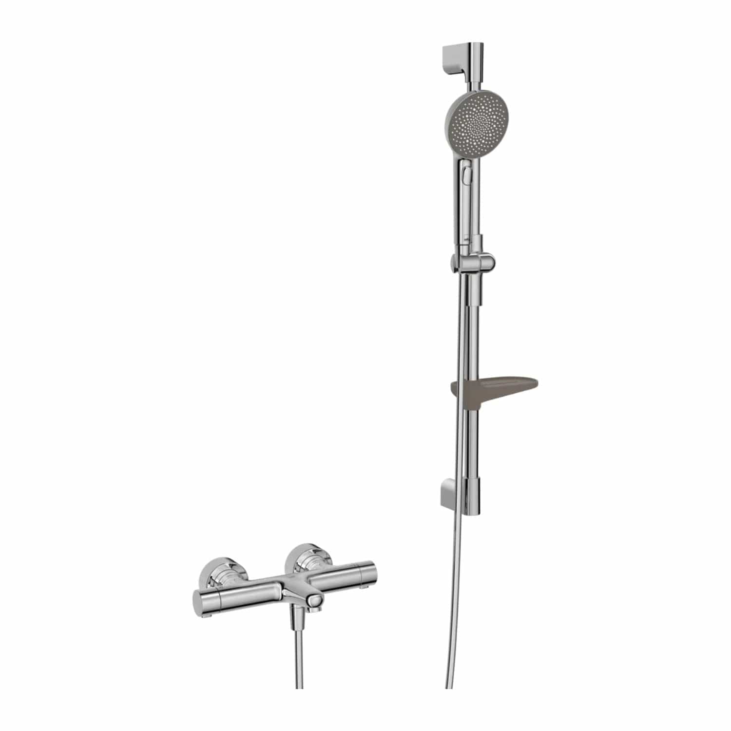 Oras Aurelia 4749 Dusjsett + Badekararmatur Krom Oras Armatur Dusjsett GRO-1365161