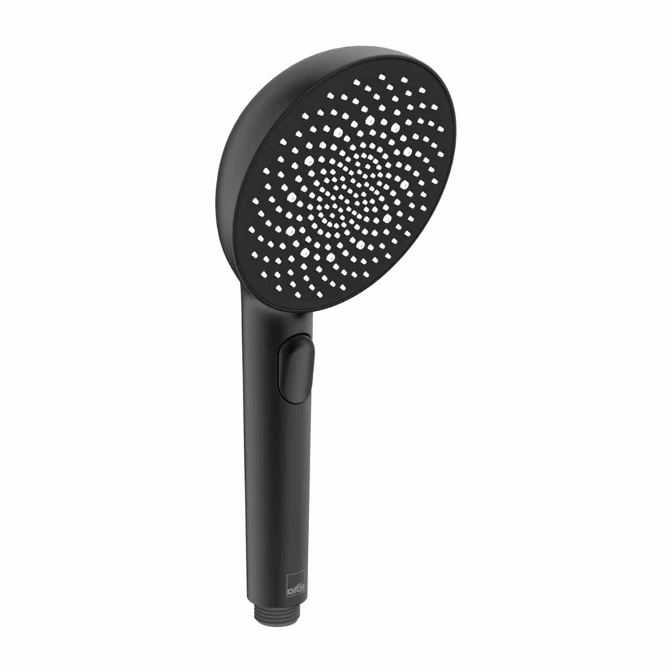 Oras Aurelia Dusjhode Ø110mm Svart matt Oras Armatur Dusjhode GRO-1365157