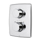 Oras Cubista Frontplate dusj/kar Krom Oras Armatur Tilbehør blandebatteri GRO-4204436