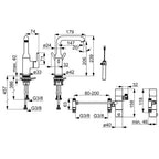 Oras Optima Style Hybrid Servantbatteri