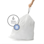 OUTLET: Simplehuman Avfallspose B 30stk 6L