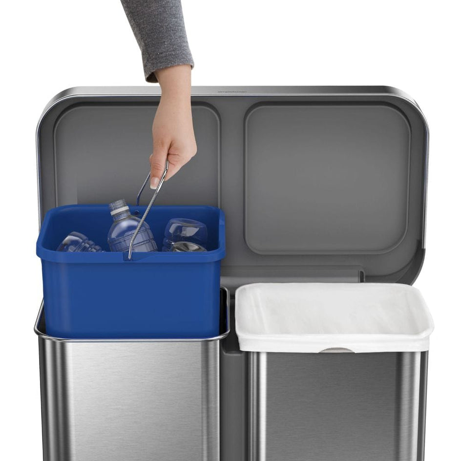 OUTLET: Simplehuman Pedalbøtte Kildes 58L Børstet Børstet Simplehuman Søppelbøtte UTG-SCW2025