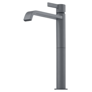 OUTLET: Tapwell ARM081 AGr Servantbatteri H312mm Ascot Grey, For benkeplate