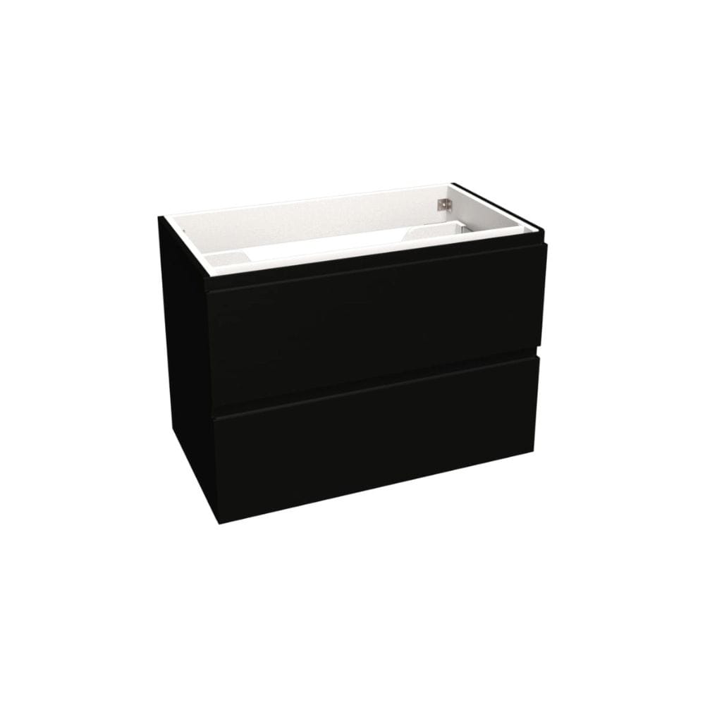 OUTLET: Vikingbad MIE Fingergrep Servantskap Svart matt / 80cm VikingBad Servantskap UTG-121039