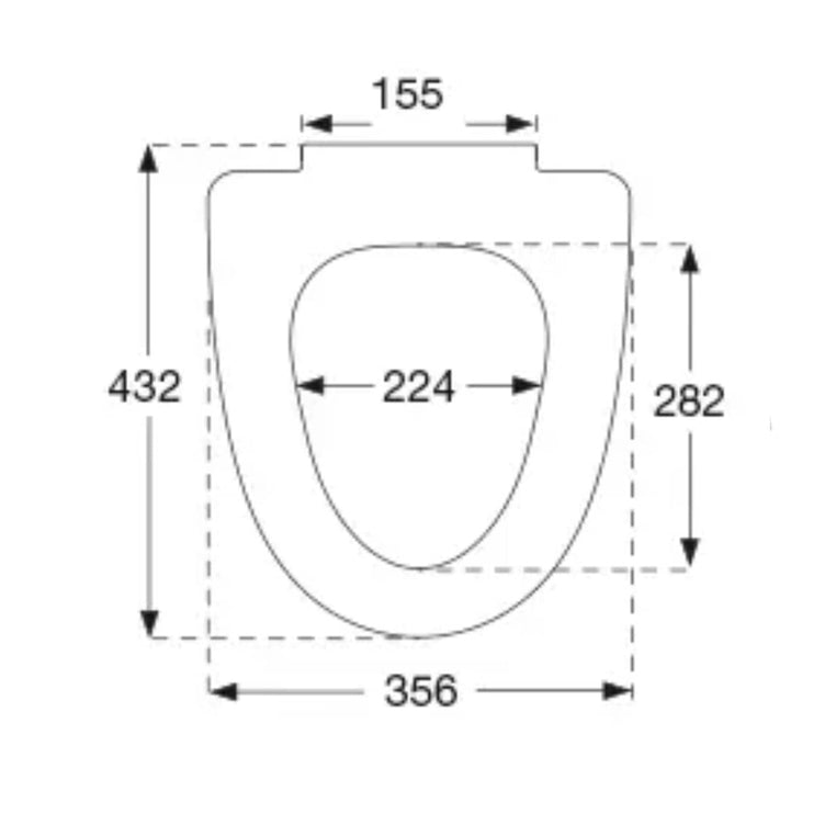 Pressalit 754 Toalettsete