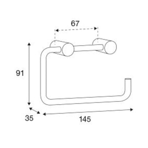 Pressalit Choice Toalettrullholder