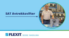 Flexit KVEC 125 Kanalvifte