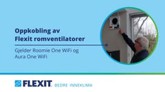 Flexit Roomie One WiFi V2 Romventilator