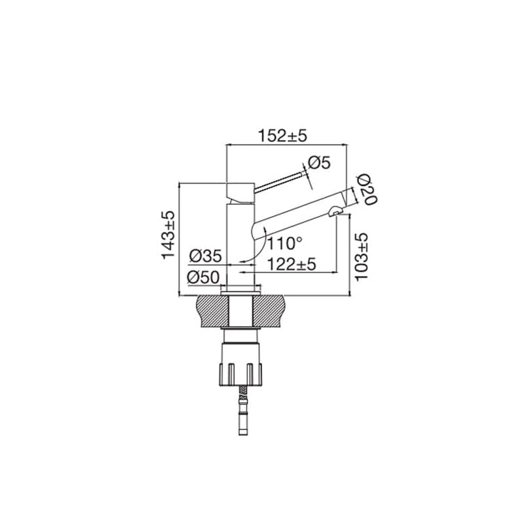 Primy Steel Vector Low Servantbatteri